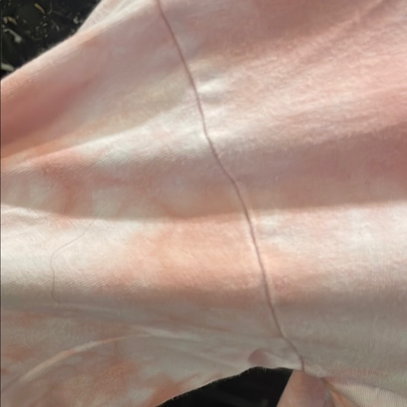 Time and Tru Pink and White Long Sleeve Boxy Sweatshirt - Picture 5 of 10